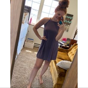 Purple Shift Dress